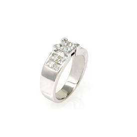 Invisible Princess Engagement Ring (1.16 ct)