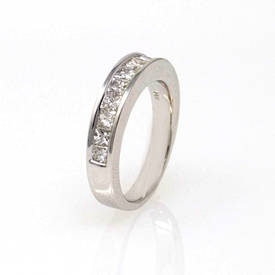 Channel Set Princess-Cut Band (1.15 ct)