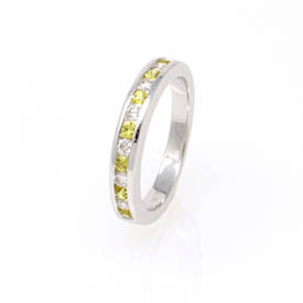Band Yellow And White (0.53Ct)