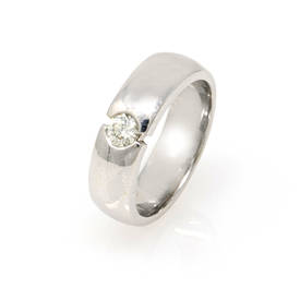 Classic Solitaire Diamond Band (0.40 ct)