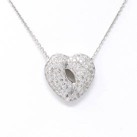 Open Center Heart Pendant (2.16 ct)