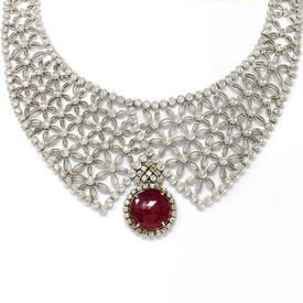 Ruby Bib Necklace (36.40 ct)