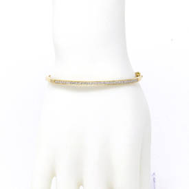 Channel Set Diamond Bangle (0.39 ct)