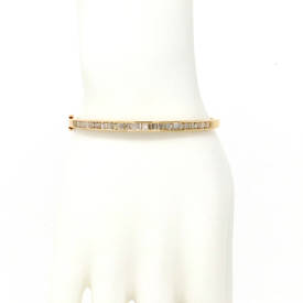 Channel Set Baguette Bangle (2.41 ct)