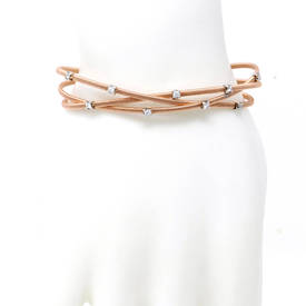 Entwined Floating Diamond Bangle (0.30 ct)