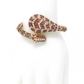 Cobra Wrap Bracelet (4.50 ct)