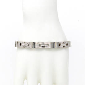 Brushed Graphic Bracelet (0.97 ct)