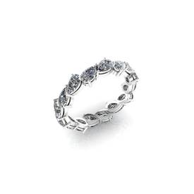 Pear Shaped Eternity Ring