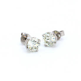 White Gold Brilliant-Cut (2.96 Ct)