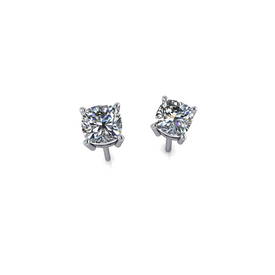 White Gold Cushion-Cut (1.18 Ct)