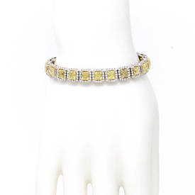 Yellow Diamond Bracelet (21.08 ct)