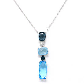 Blue Waters Pendant (6.94 Ct)