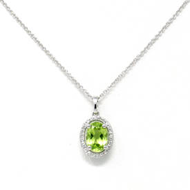 Peridot Pendant (1.07 Ct)
