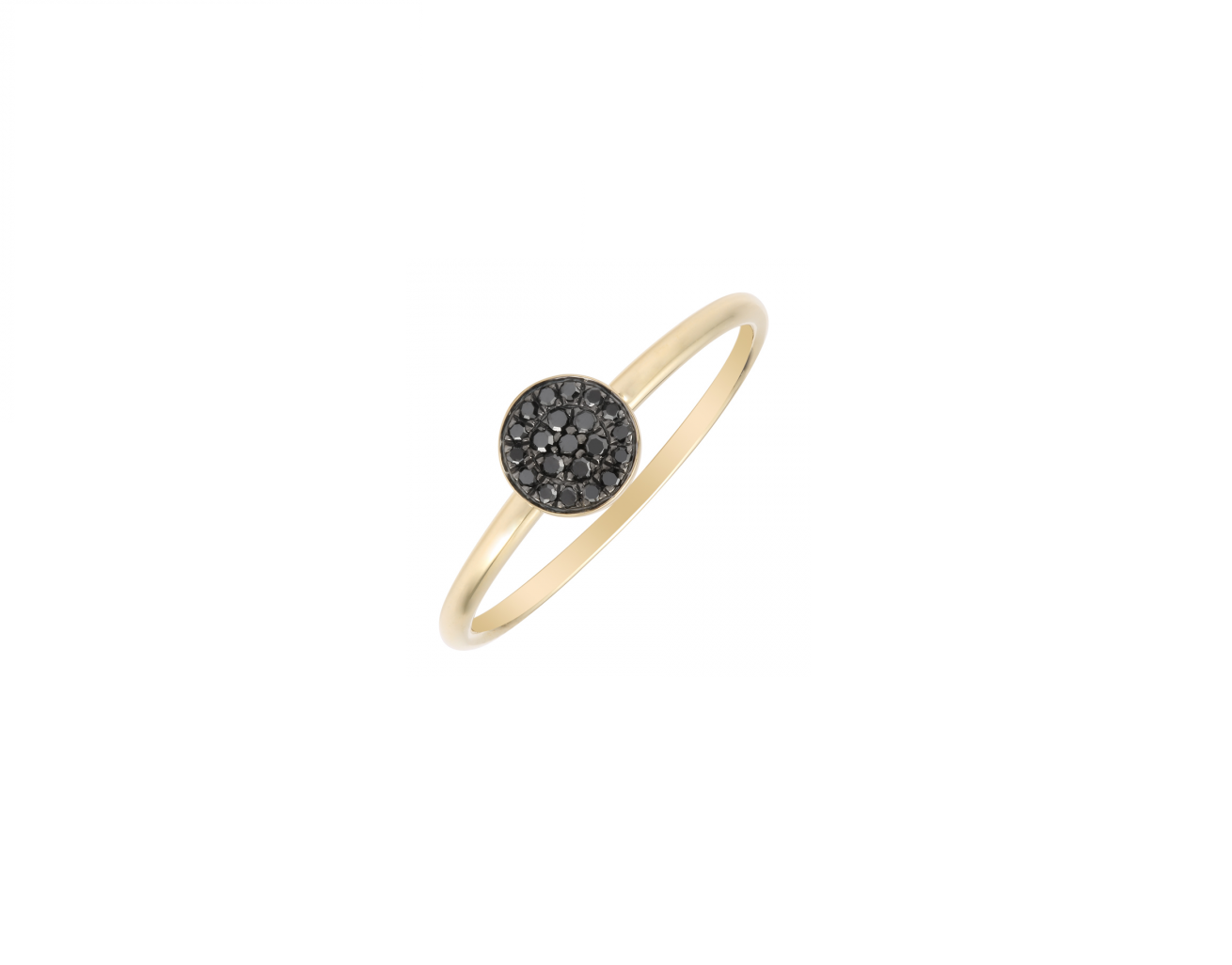 Black Diamond Ring (0.09ct)