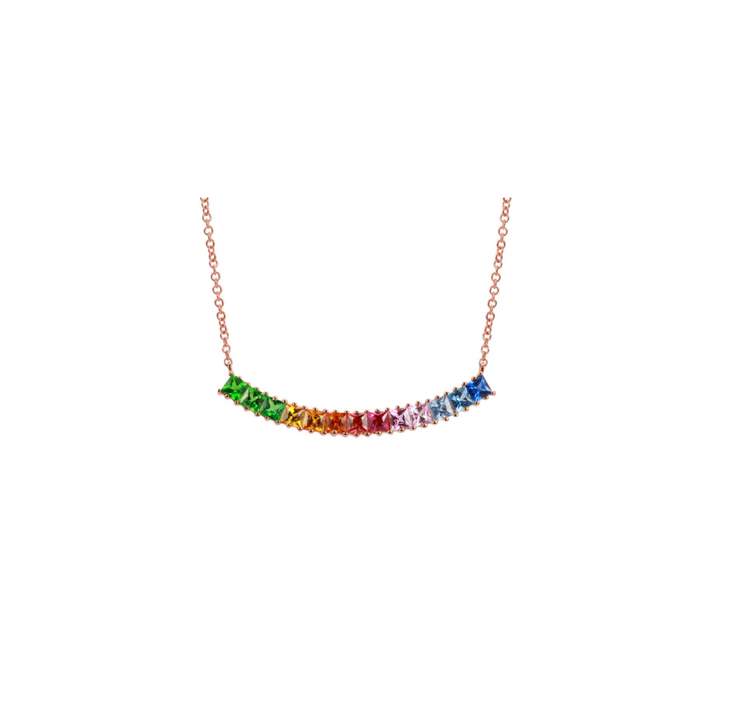 Rainbow Necklace (1.00ct)