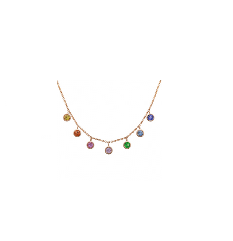 Multi-Sapphire Necklace