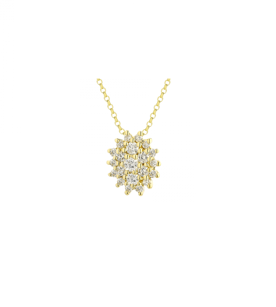 Gold Diamond Necklace (0.26ct)