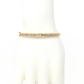 Channel Set Baguette Bangle (2.41 ct)