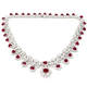 Royal Ruby Heart Necklace (93.30 ct)