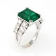Fine Emerald Emerald-Cut Ring