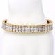 Seamless Princess-Cut Tennis Bracelet  (17.33 ct)