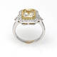 Fancy Yellow Radiant Cut Engagement Ring (2.58 ct)