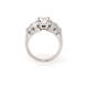 Princess and Baguette Engagement Ring (2.04 ct)