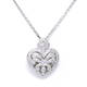Victorian Heart Pendant (0.36 ct)