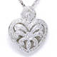 Victorian Heart Pendant (0.36 ct)