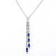 Dripping Sapphire Pendant (1.71 ct)