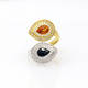 Droplet Gemstones Ring