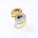 Droplet Gemstones Ring
