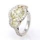 Brilliant Three Stone Engagement Ring (8.22 ct)