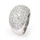 Pavé Bubble Diamond Ring (3.05 ct)