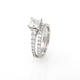 Princess-Cut Eternity Wedding Set (2.13 ct)
