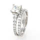 Princess-Cut Eternity Wedding Set (2.13 ct)