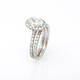 Halo Oval Diamond Wedding Set (2.35 ct)