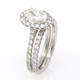 Halo Oval Diamond Wedding Set (2.35 ct)