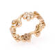 Rose Gold Eternal Flower Branch Ring (0.64 Ct)