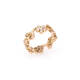 Rose Gold Eternal Flower Branch Ring (0.64 Ct)
