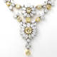 Blossoming Flower Diamond Necklace (44.97 ct)