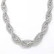 Grand Woven Diamond Necklace (36.80 ct)