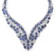 Elegant Sapphire Necklace (139.44 ct)