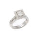Princess-Cut Halo Diamond Wedding Set(1.75 Ct)