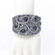 Sapphire Marine Bangle (63.16 ct)