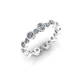 Alternating Diamond Eternity Ring
