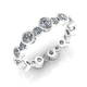 Alternating Diamond Eternity Ring