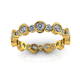 Alternating Diamond Eternity Ring