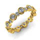 Alternating Diamond Eternity Ring
