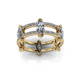 Open Space Marquise Eternity Ring